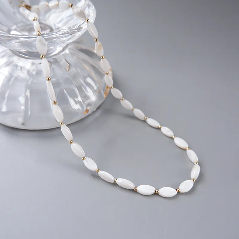 GITHA Mother Of Pearl Necklaces Women's-3