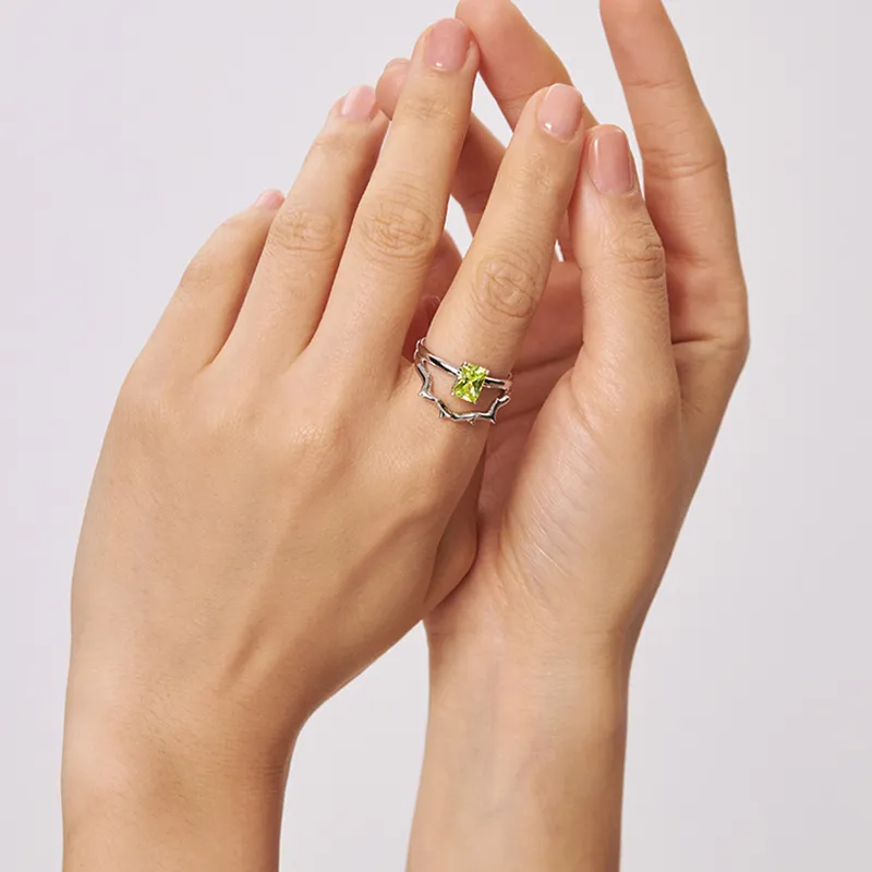 GITHA 925 Sterling Silver Rings Unisex-1