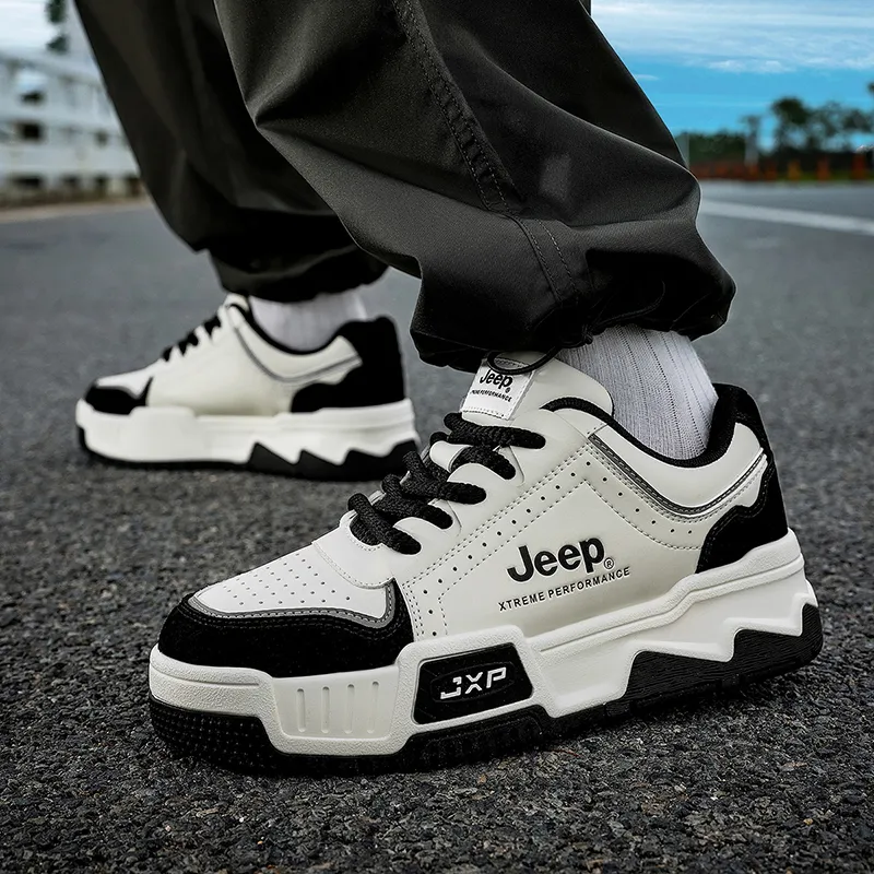 Jeep Low Top Skateboard Shoes Men's-7