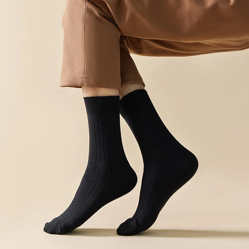 Master Mid Calf Socks Men's Shopping Bag Combo Set-5