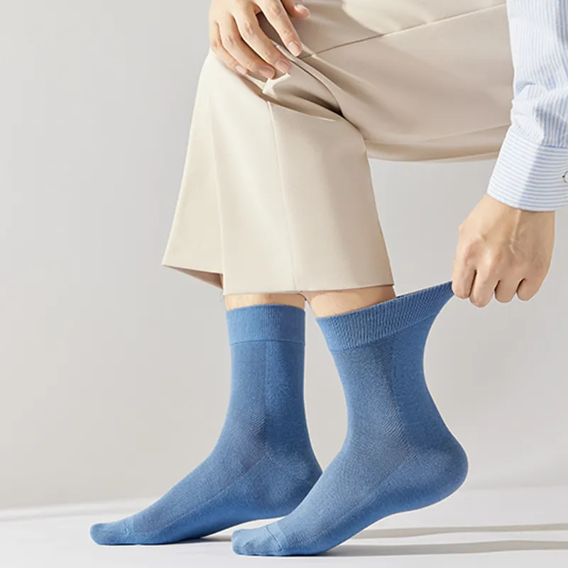 Master Mid Calf Socks Men's Shopping Bag Combo Set-3