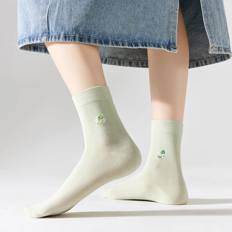 Master Mid Calf Socks Women's Shopping Bag 4 Pack-1