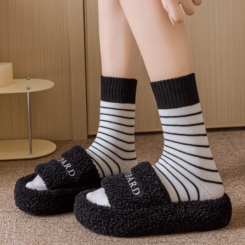 Master Mid Calf Socks Women's Shopping Bag 3 Pack-2