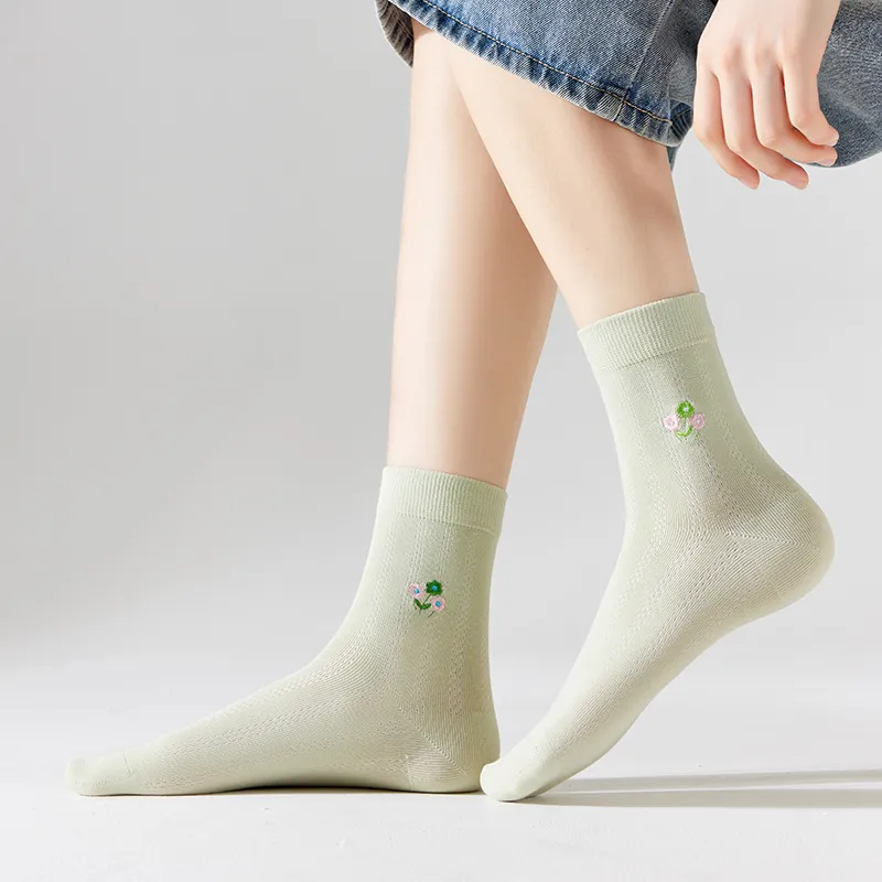 Master Mid Calf Socks Women's Shopping Bag 4 Pack-2