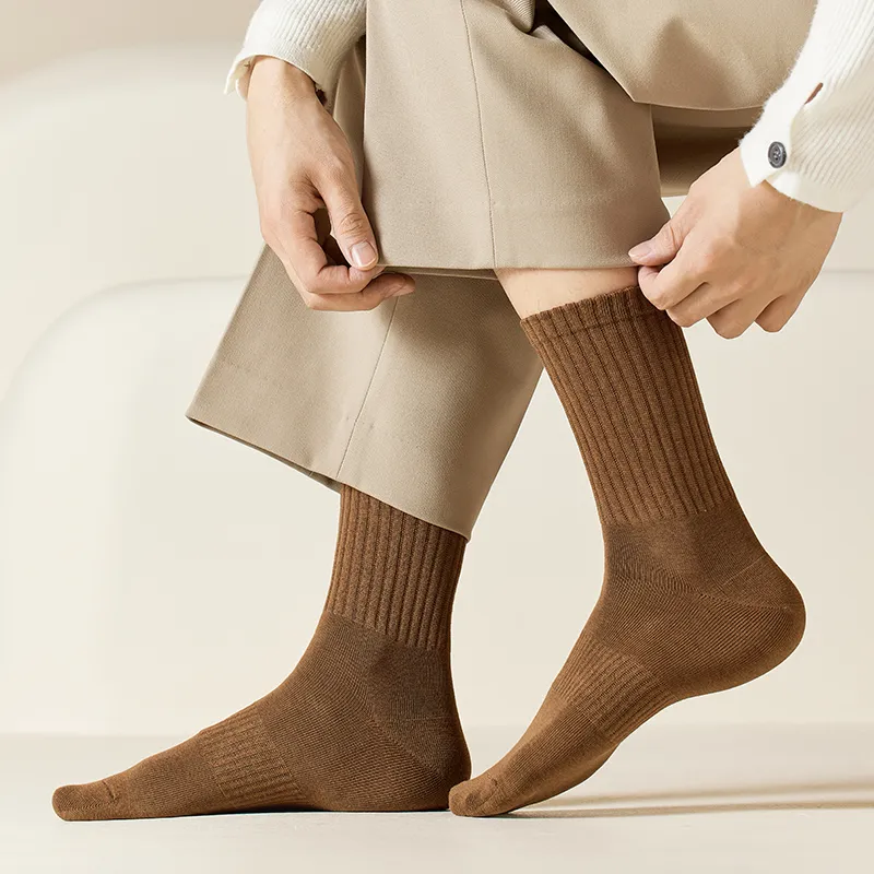 Master Mid Calf Socks Men's Shopping Bag Combo Set-10