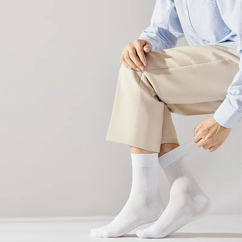 Master Mid Calf Socks Men's Shopping Bag Combo Set-2