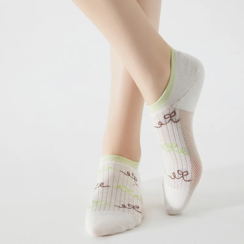 Master No Show Socks Women's Shopping Bag 5 Pack-4