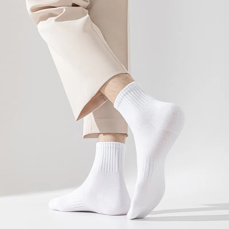 Master Mid Calf Socks Men's Shopping Bag Combo Set-5