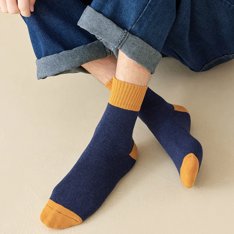 Master Mid Calf Socks Men's Shopping Bag Combo Set-6