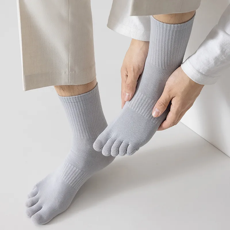 Master Mid Calf Socks Men's Shopping Bag Combo Set-4