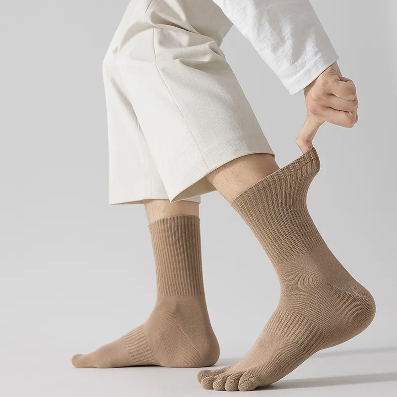 Master Mid Calf Socks Men's Shopping Bag Combo Set-6