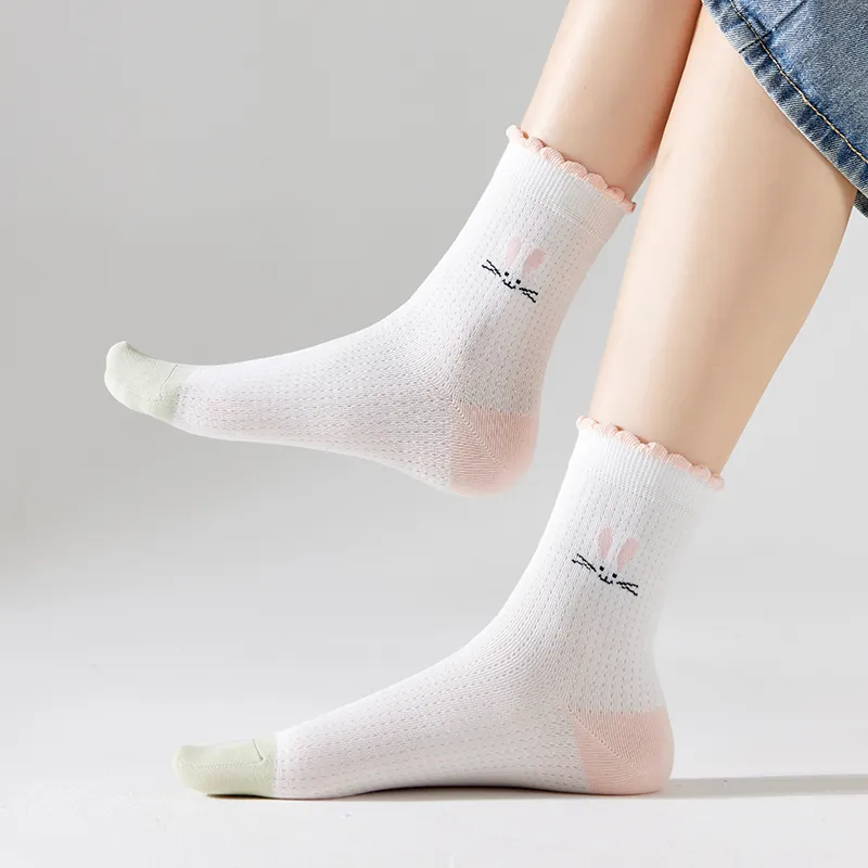 Master Mid Calf Socks Women's Shopping Bag 4 Pack-5