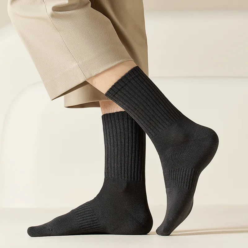 Master Mid Calf Socks Men's Shopping Bag Combo Set-2