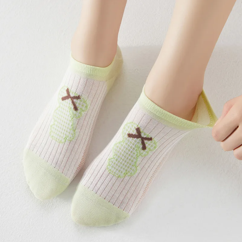 Master No Show Socks Women's Shopping Bag 5 Pack-2
