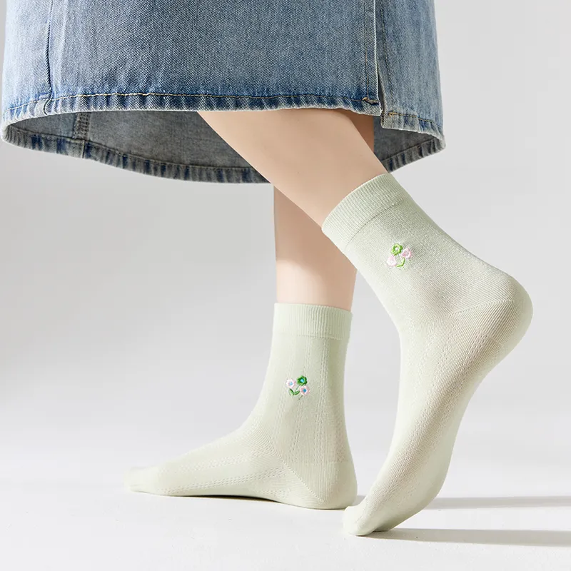 Master Mid Calf Socks Women's Shopping Bag 4 Pack-3