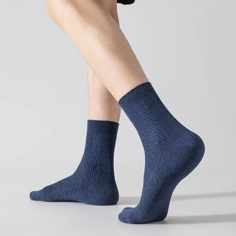Master Mid Calf Socks Men's Shopping Bag Combo Set-3