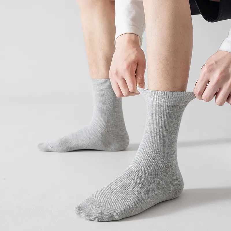 Master Mid Calf Socks Men's Shopping Bag Combo Set-1