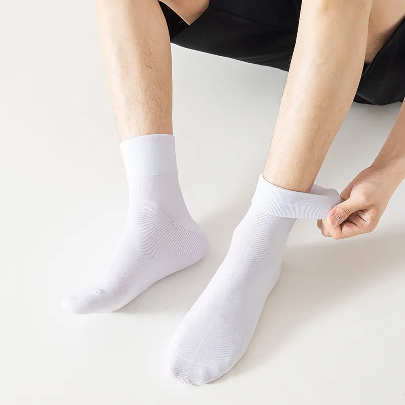 Master Mid Calf Socks Men's Shopping Bag Combo Set-5
