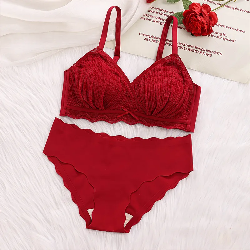 Master Underwear Set Women's Red-2