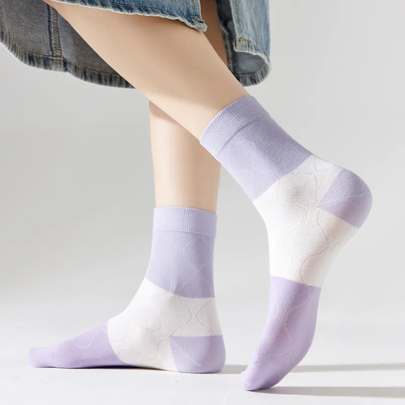 Master Mid Calf Socks Women's 4 Pack-6