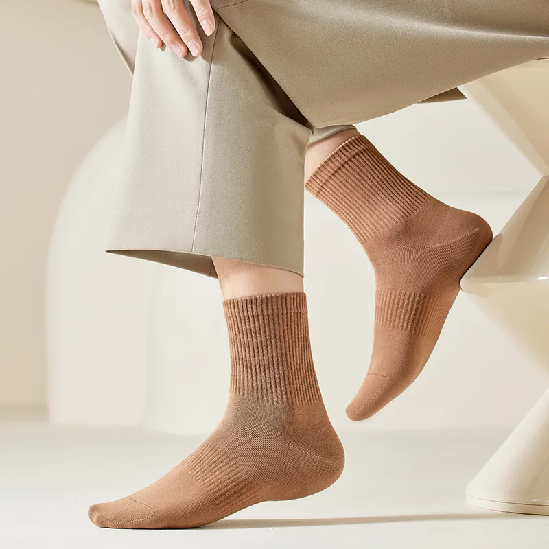 Master Mid Calf Socks Men's Shopping Bag Combo Set-3
