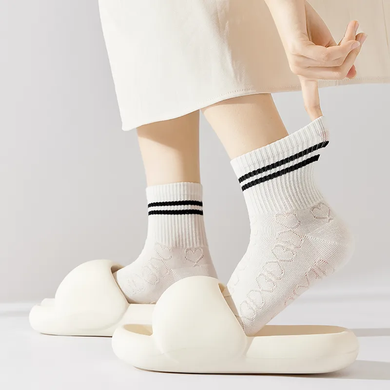 Master Mid Calf Socks Women's Shopping Bag Combo Set-1