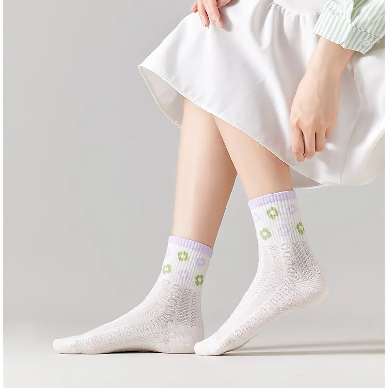 Master Mid Calf Socks Women's Shopping Bag 5 Pack-5
