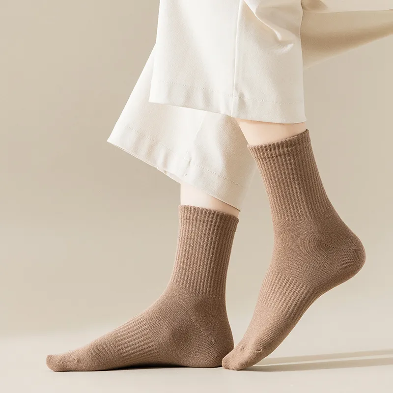 Master Mid-Calf Socks Unisex Combo Set-5