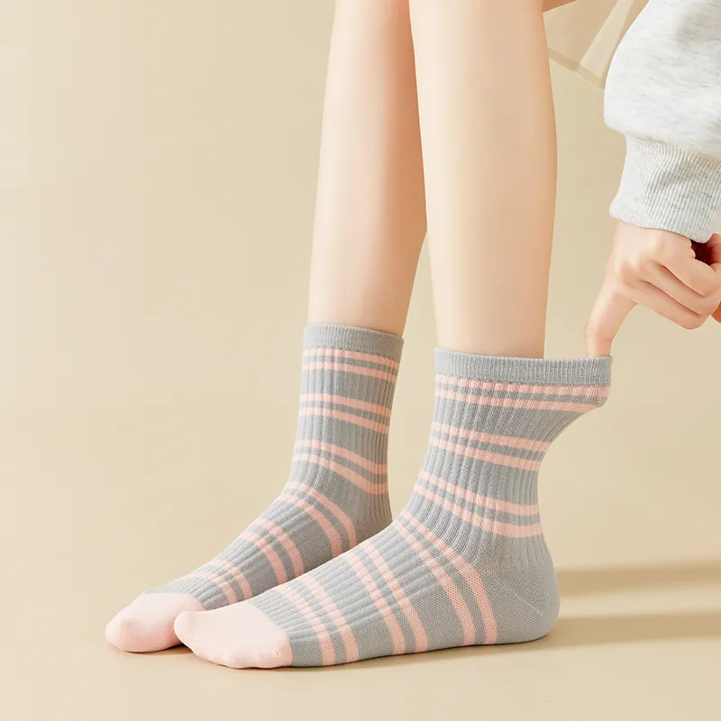 Master Mid Calf Socks Women's Shopping Bag 5 Pack-1