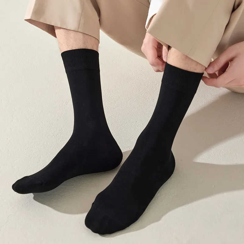 Master Mid Calf Socks Men's Shopping Bag Combo Set-4