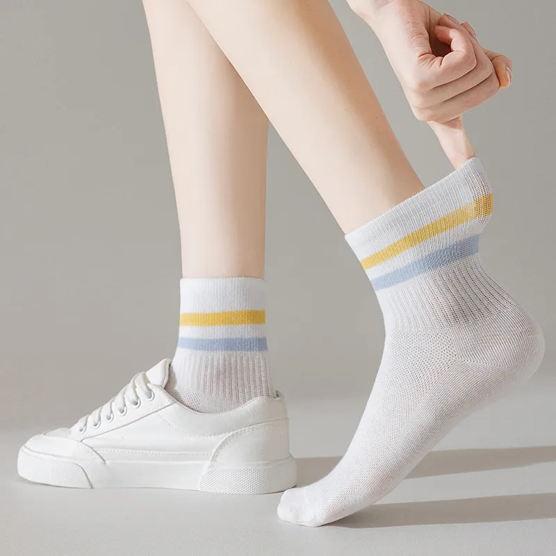 Master Mid Calf Socks Women's Shopping Bag 3 Pack-2