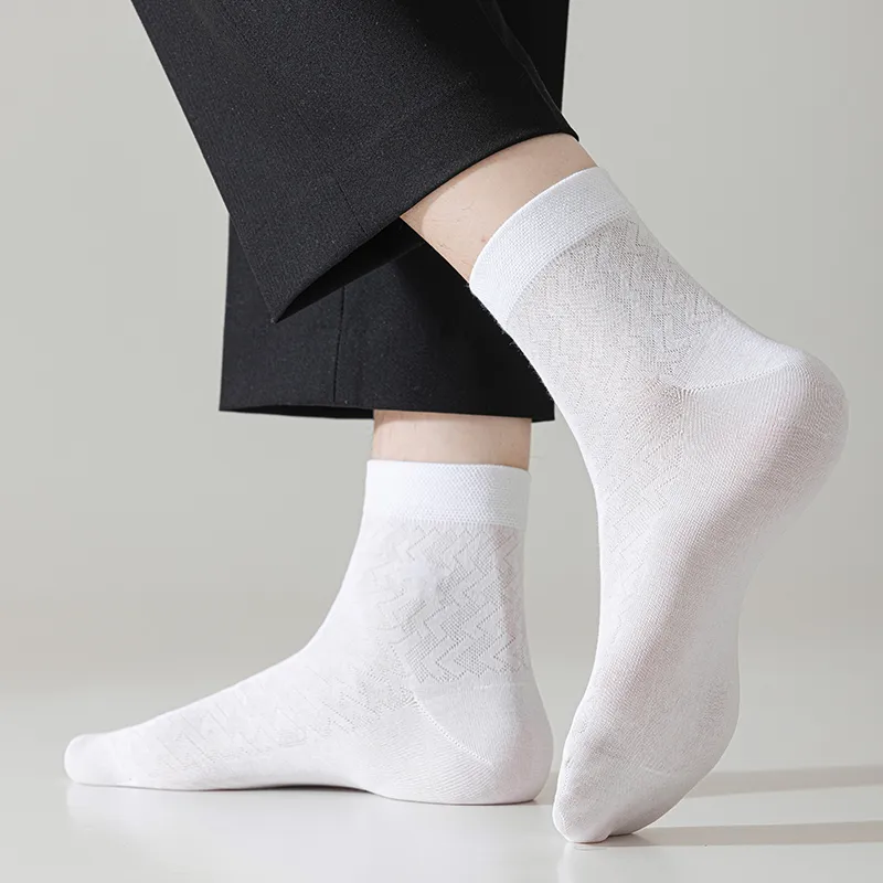 Master Mid Calf Socks Men's Shopping Bag Combo Set-7