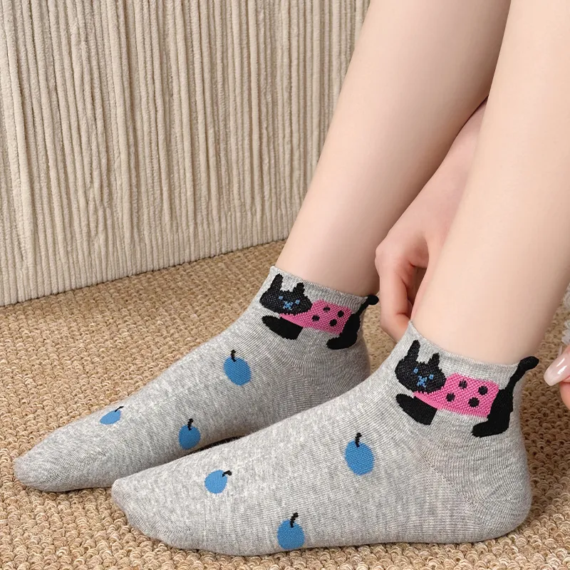 Master Ankle Socks Women's Shopping Bag 3 Pack-8