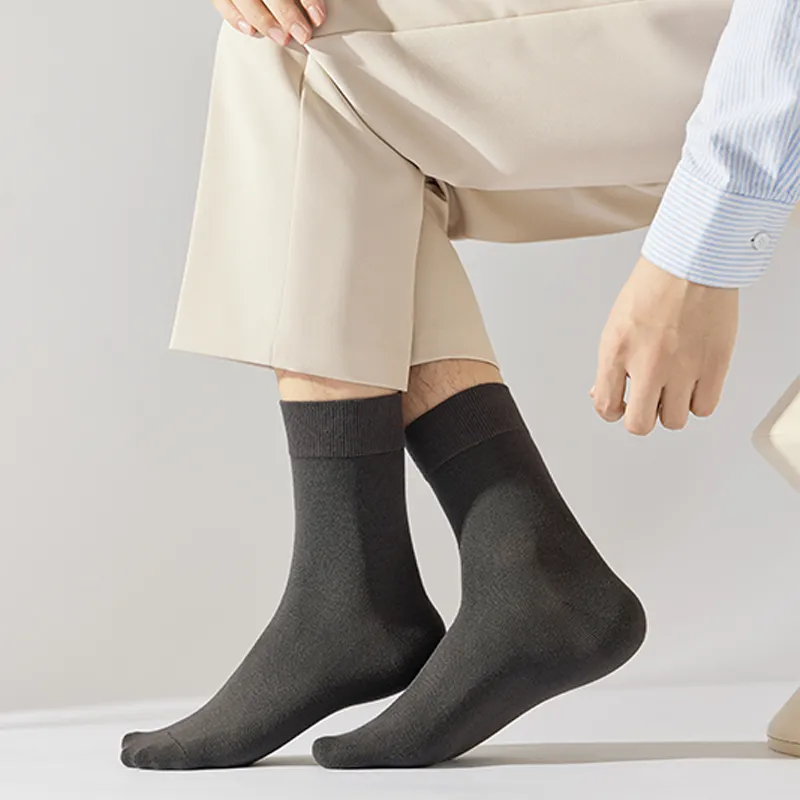 Master Mid Calf Socks Men's Shopping Bag Combo Set-5