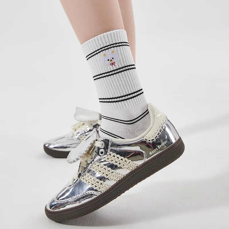 Master Mid Calf Socks Women's Shopping Bag Combo Set-7