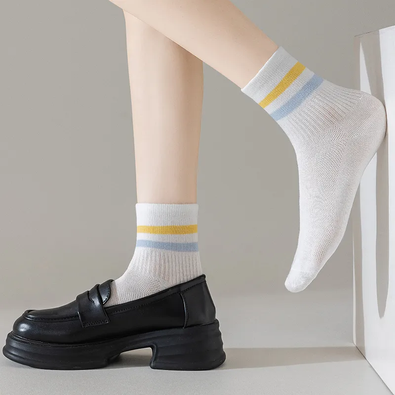 Master Mid Calf Socks Women's Shopping Bag 3 Pack-1