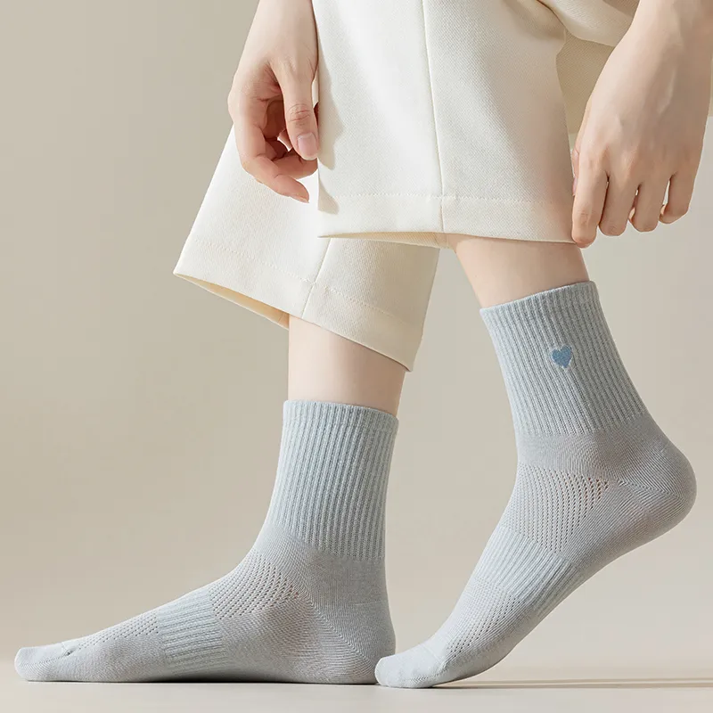 Master Mid Calf Socks Women's Combo Set-7