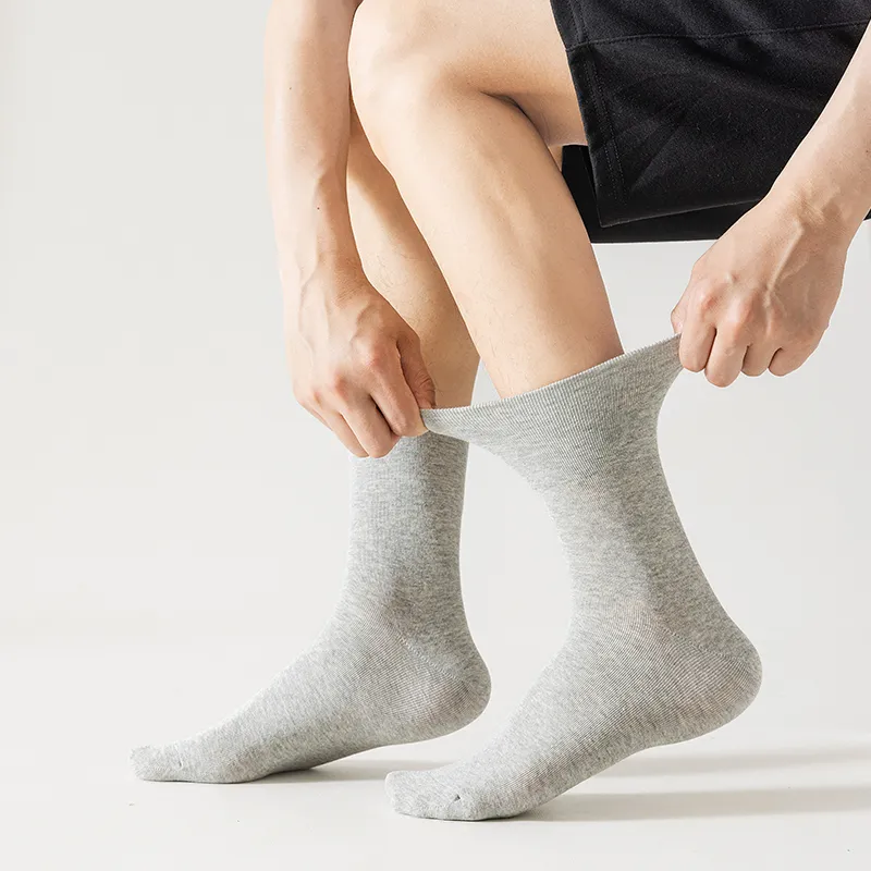Master Mid Calf Socks Men's Shopping Bag 3 Pack-4