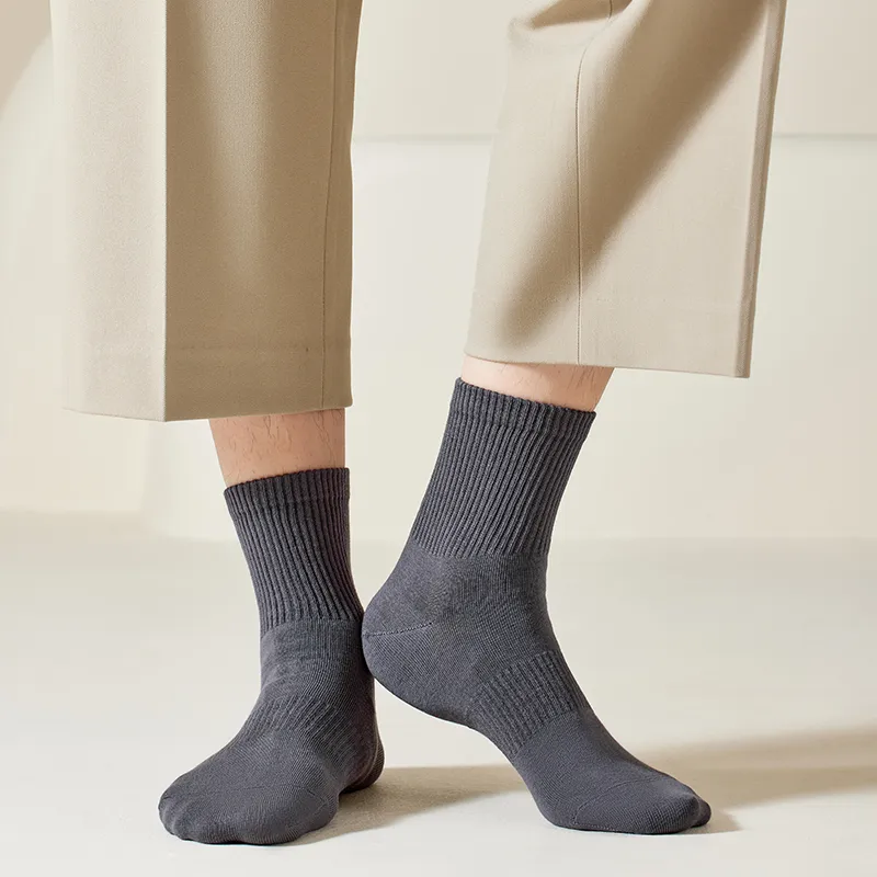 Master Mid Calf Socks Men's Shopping Bag Combo Set-4
