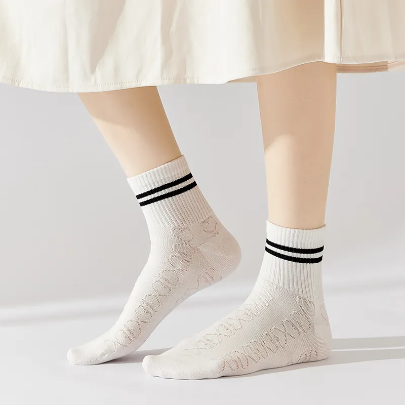 Master Mid Calf Socks Women's Shopping Bag Combo Set-2