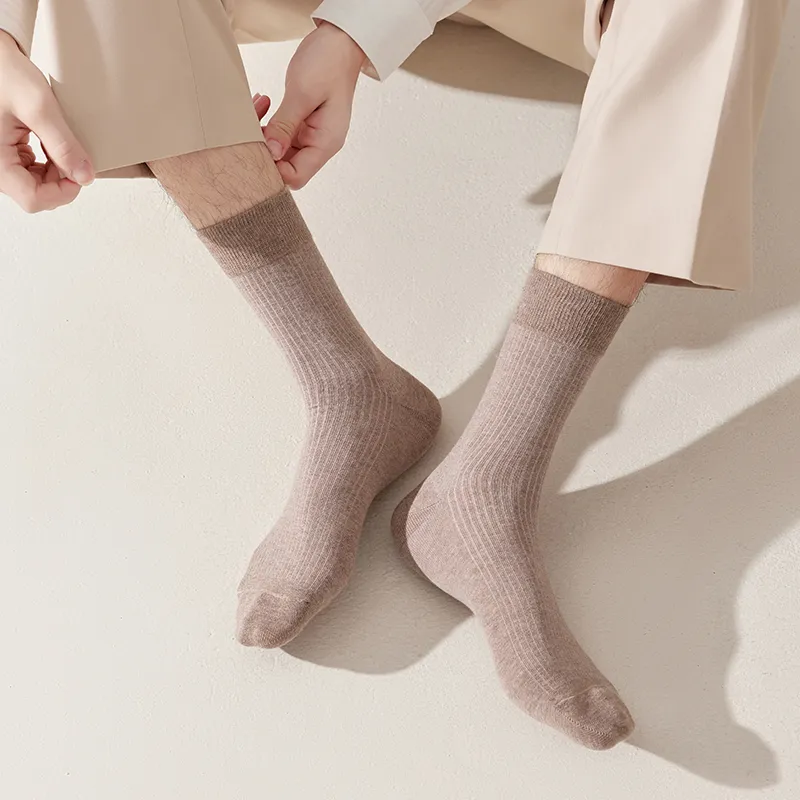 Master Mid Calf Socks Men's Shopping Bag Combo Set-3