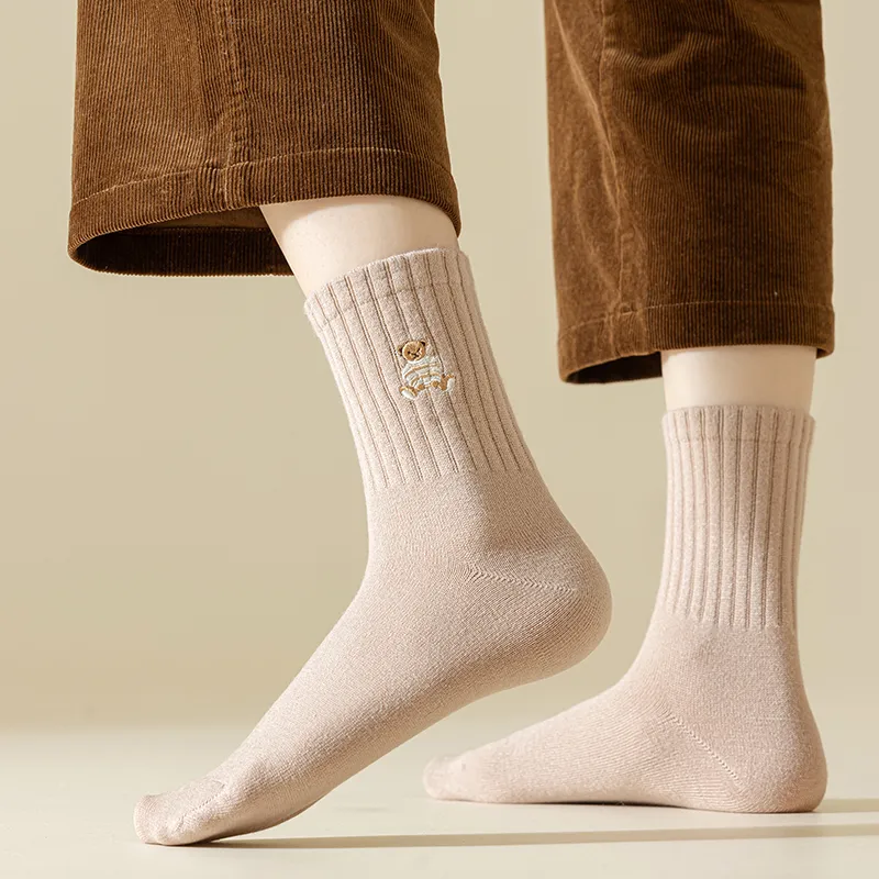 Master Mid Calf Socks Women's Shopping Bag 5 Pack-5
