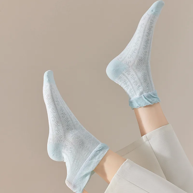 Master Mid Calf Socks Women's Shopping Bag Combo Set-5