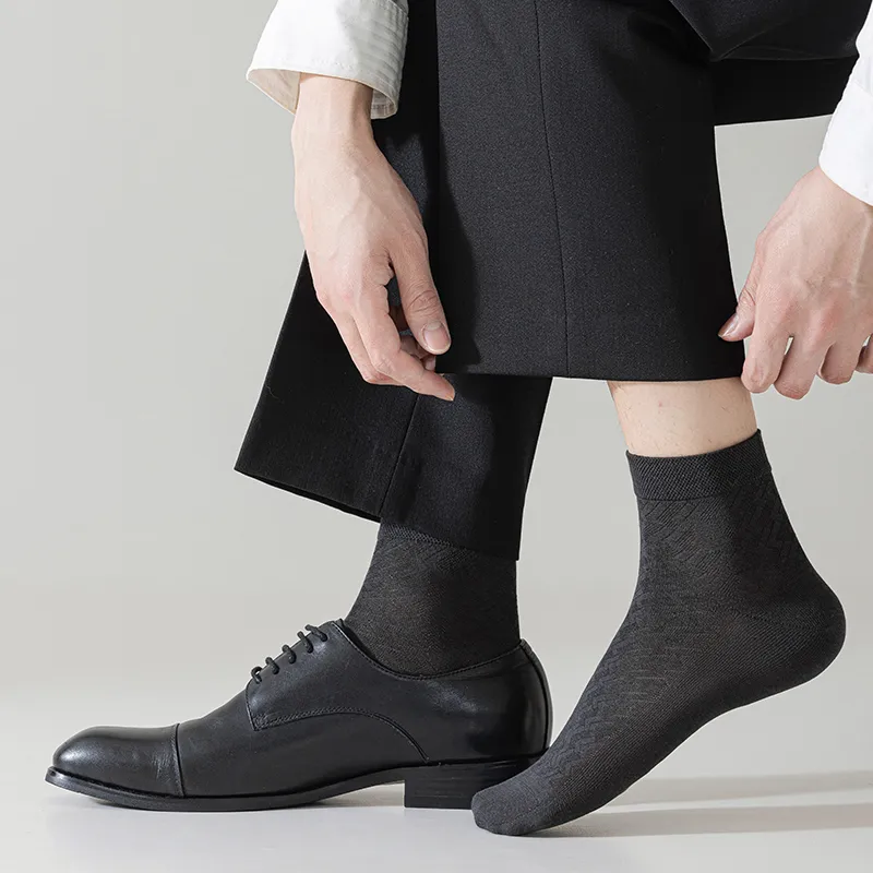 Master Mid Calf Socks Men's Shopping Bag Combo Set-6