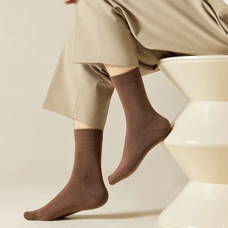 Master Mid Calf Socks Men's Shopping Bag Combo Set-4