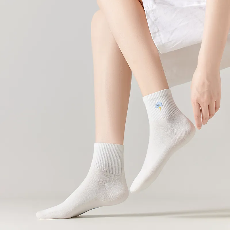Master Mid Calf Socks Women's Shopping Bag Combo Set-4