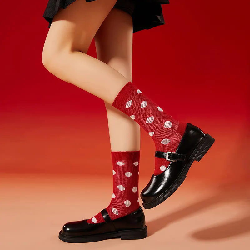 Master Mid Calf Socks Women's Shopping Bag Combo Set-3