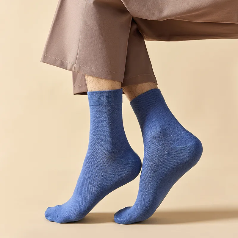 Master Mid Calf Socks Men's Shopping Bag Combo Set-5