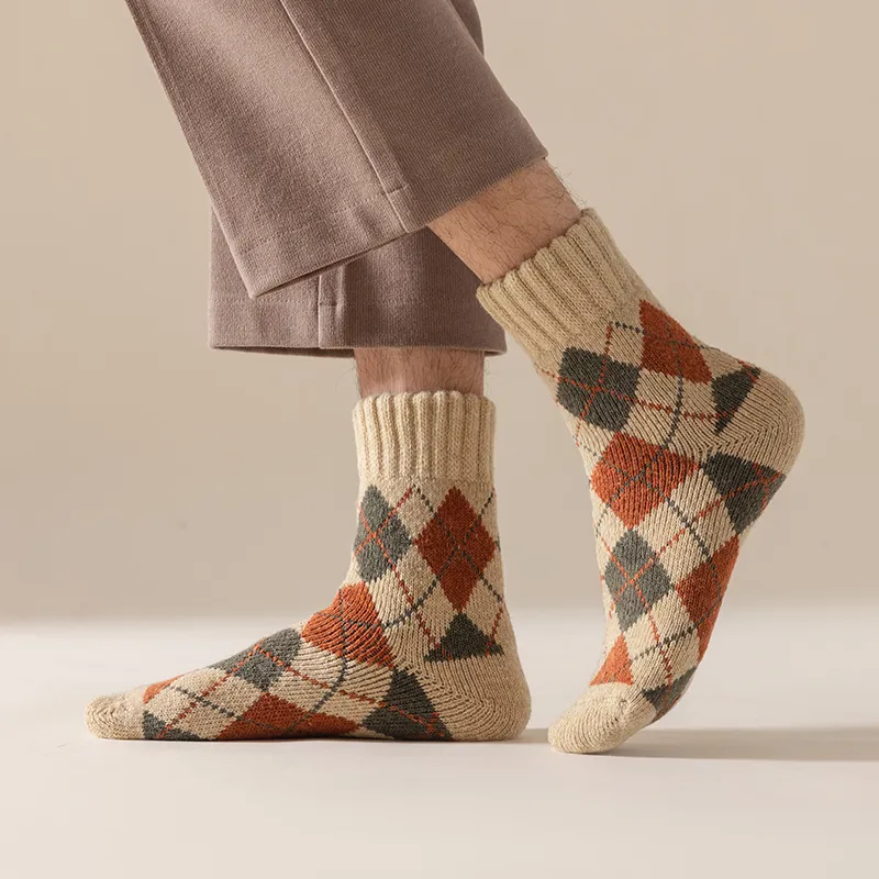 Master Mid Calf Socks Men's Shopping Bag 5 Pack-1