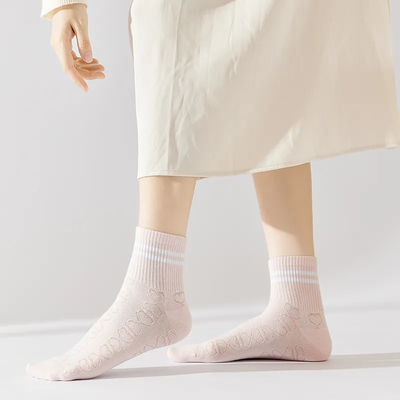 Master Mid Calf Socks Women's Shopping Bag Combo Set-3